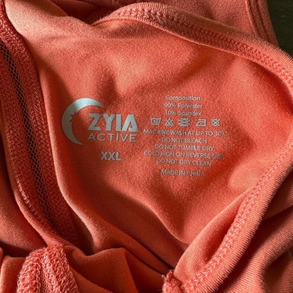 ZYIA Active Coral Effortless Tank Top Women’s size XXL​​ - Picture 8 of 12